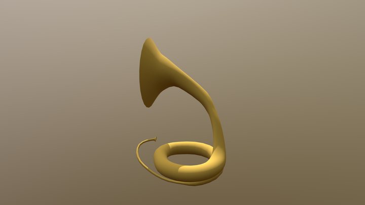 Larry's Tuba 3D Model