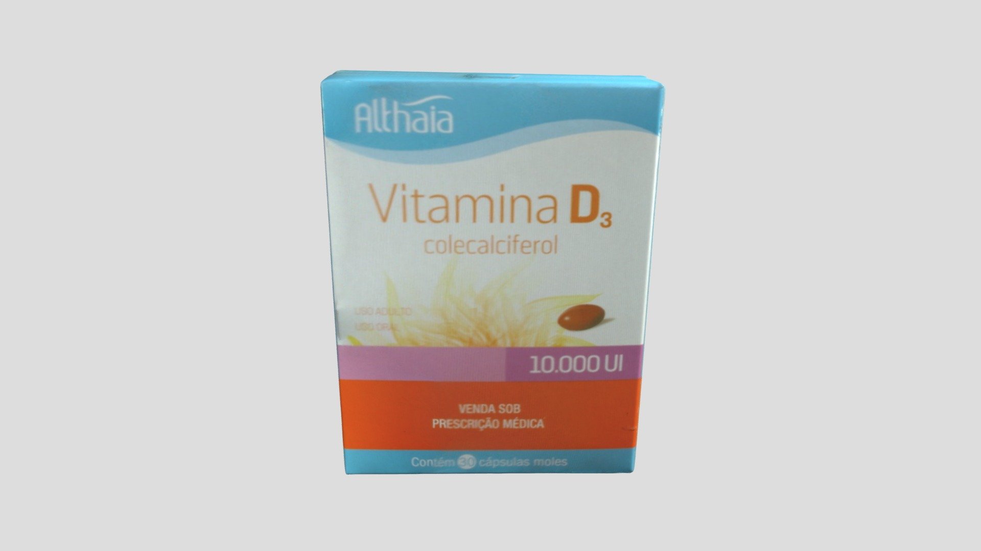 Althaia - (B) Vitamina D3 - 3D model by 42LabsCS [4fcf0d9] - Sketchfab