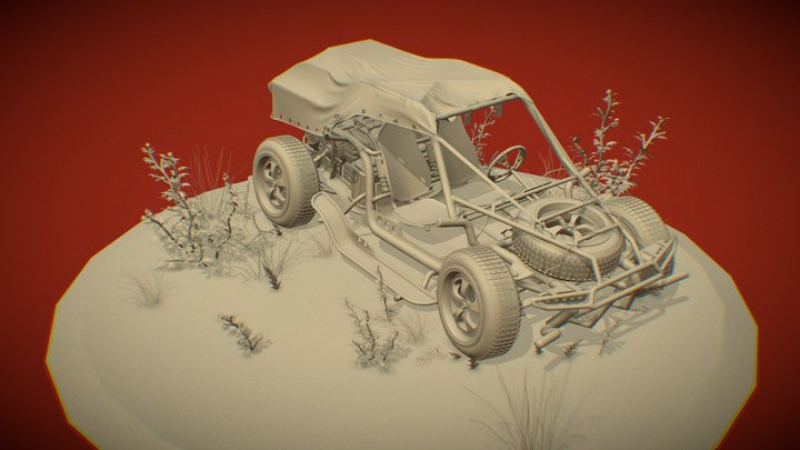 buggy 3D Model