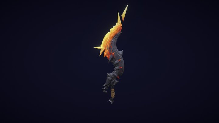 Fire Blade 3D Model