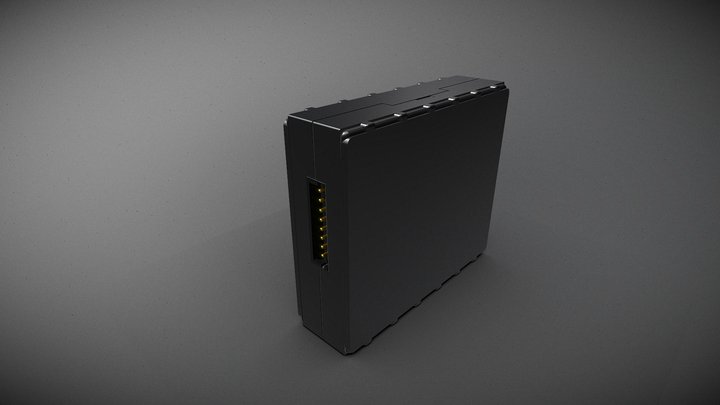 3D Tracker Model Device 3D Model