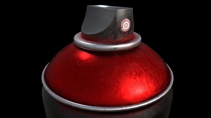Spray paint 2.0 3D Model