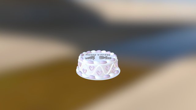 Happy Birthday 3D Model