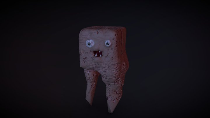 QUBY (Rigged) 3D Model