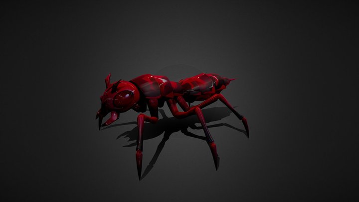 Mythic soldier ant creature 3D Model
