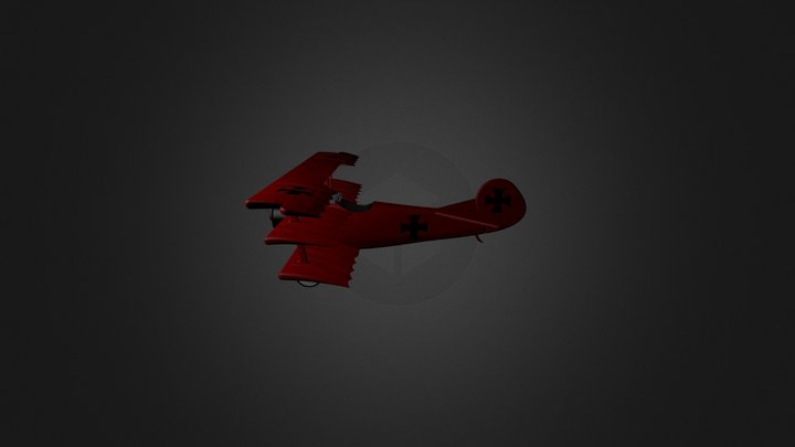 Fokker Dr1 3D Model