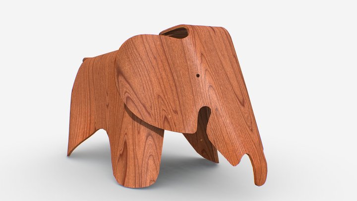 Eames Elephant 3D Model