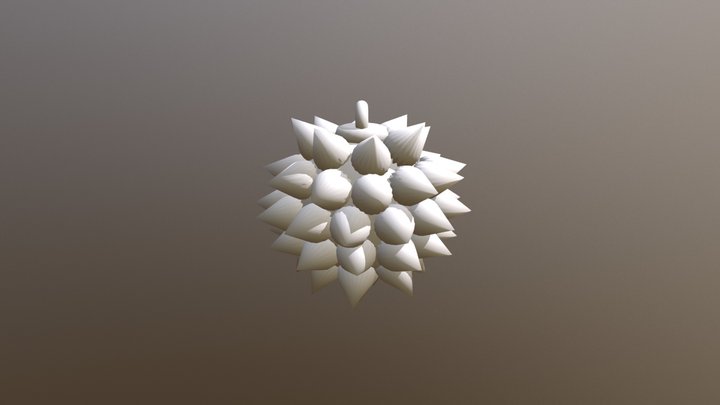 Spiky ball 3D Model