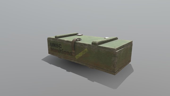 ACG Final AmmoCrate 3D Model