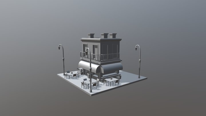 cenario 3D Model