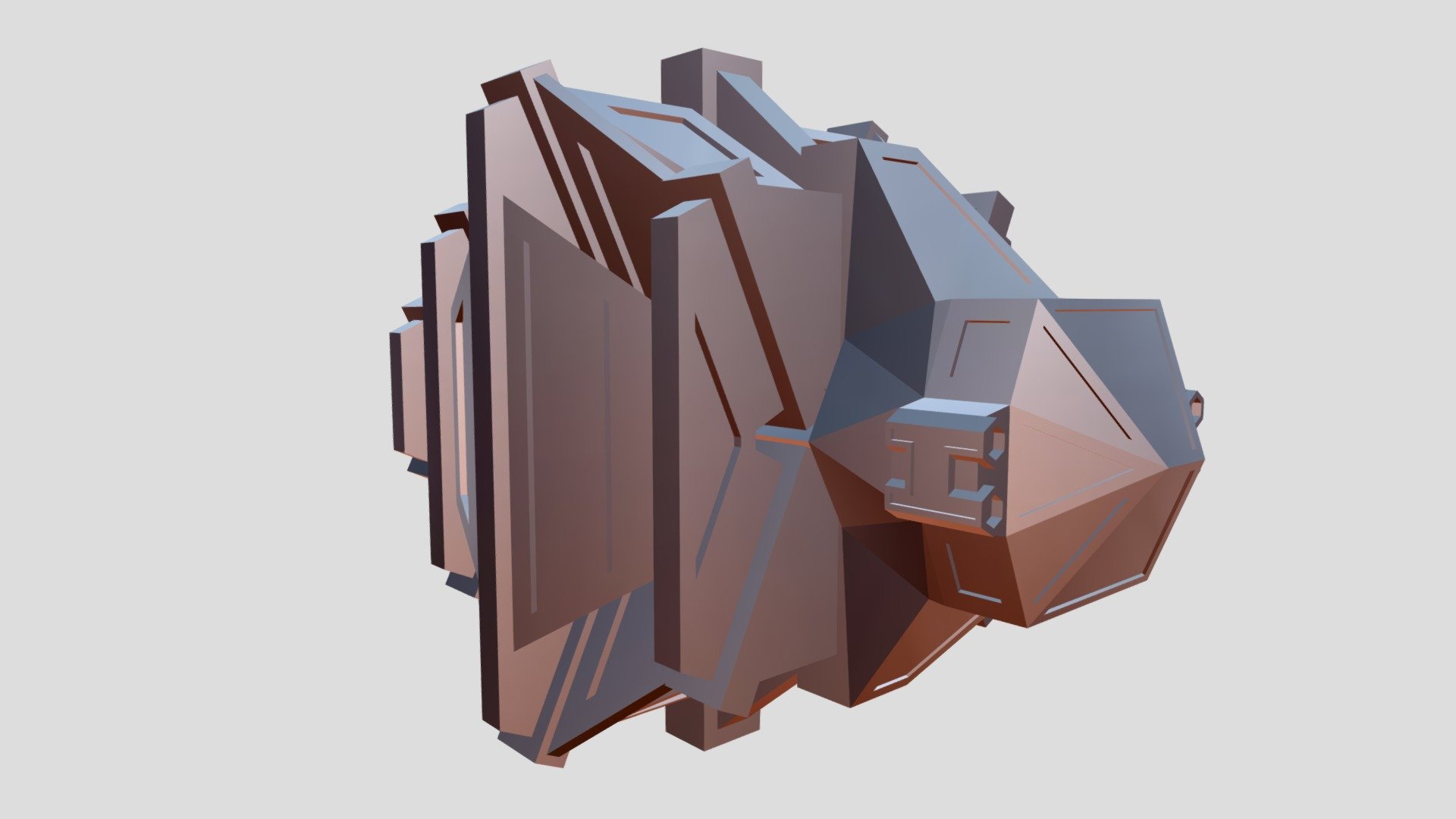 New Eden Colony Freighter — Sketchfab embed 3D viewer