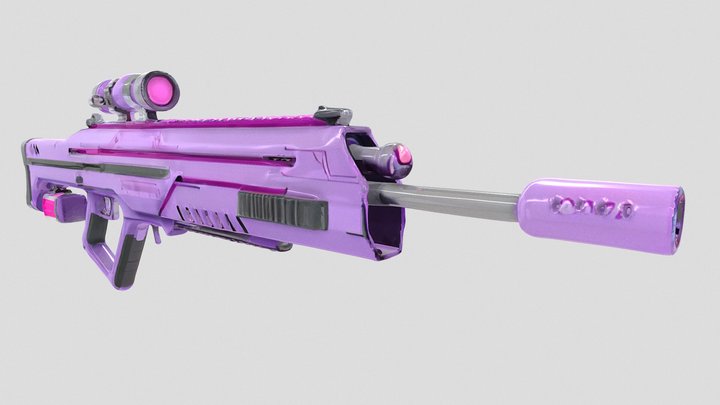 'Qu33R-Sn1per-Rifle'-{☮✘☮}-'Irenic.Slayer' – Gratis 3D-model STL