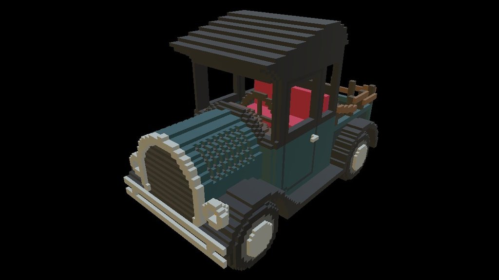 Sketch Fab 1920s Car