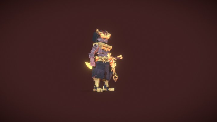Nightbringer Yasuo [ Blockbench ] 3D Model