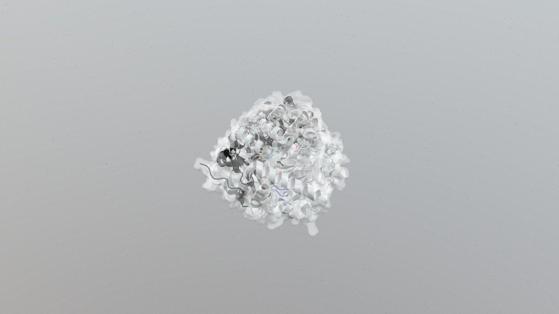 Mn(II)-bound Rubisco with CABP - 3D model by yyyusi [4fda732] - Sketchfab