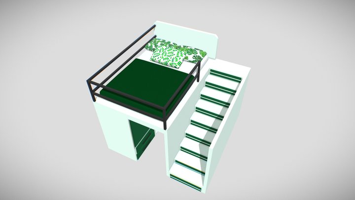 Loftbed2 3D Model