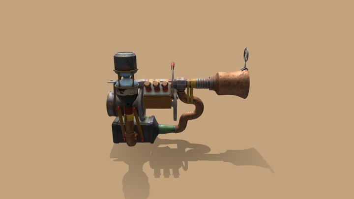 Gun 3D Model