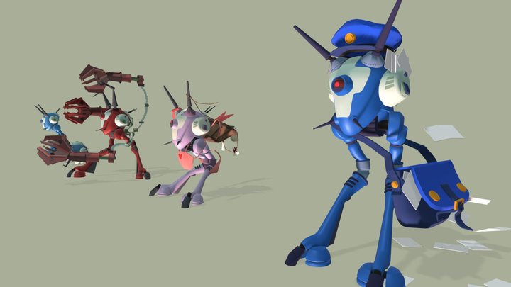 Уточнения и вторичные формы: Вторичные Формы 3D Model