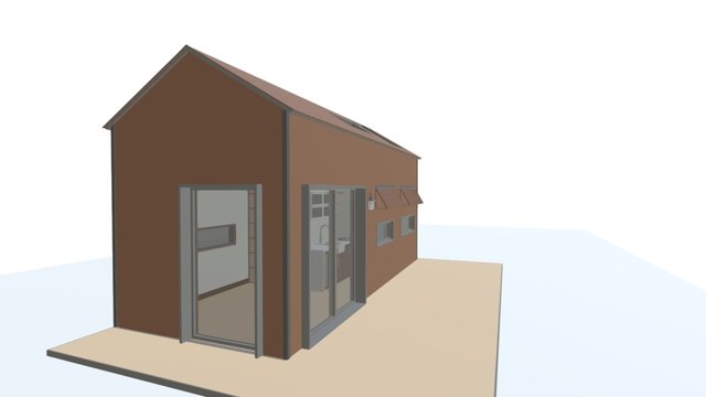 Redux House1- 10x24 - 2015 3D Model