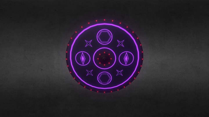 Shield_Anti-magico 3D Model
