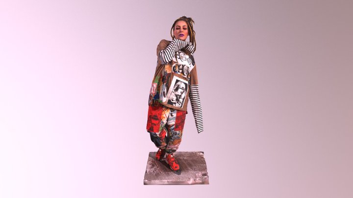 Roza // PRETEND PLAY SS18 3D Model