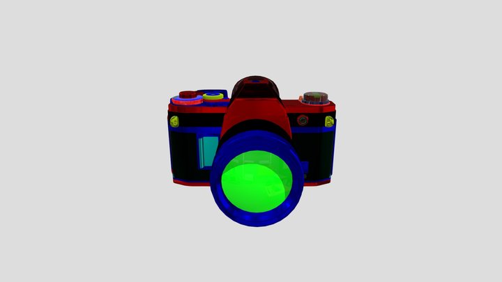 #CAM0001 Canon AT-1 3D Model
