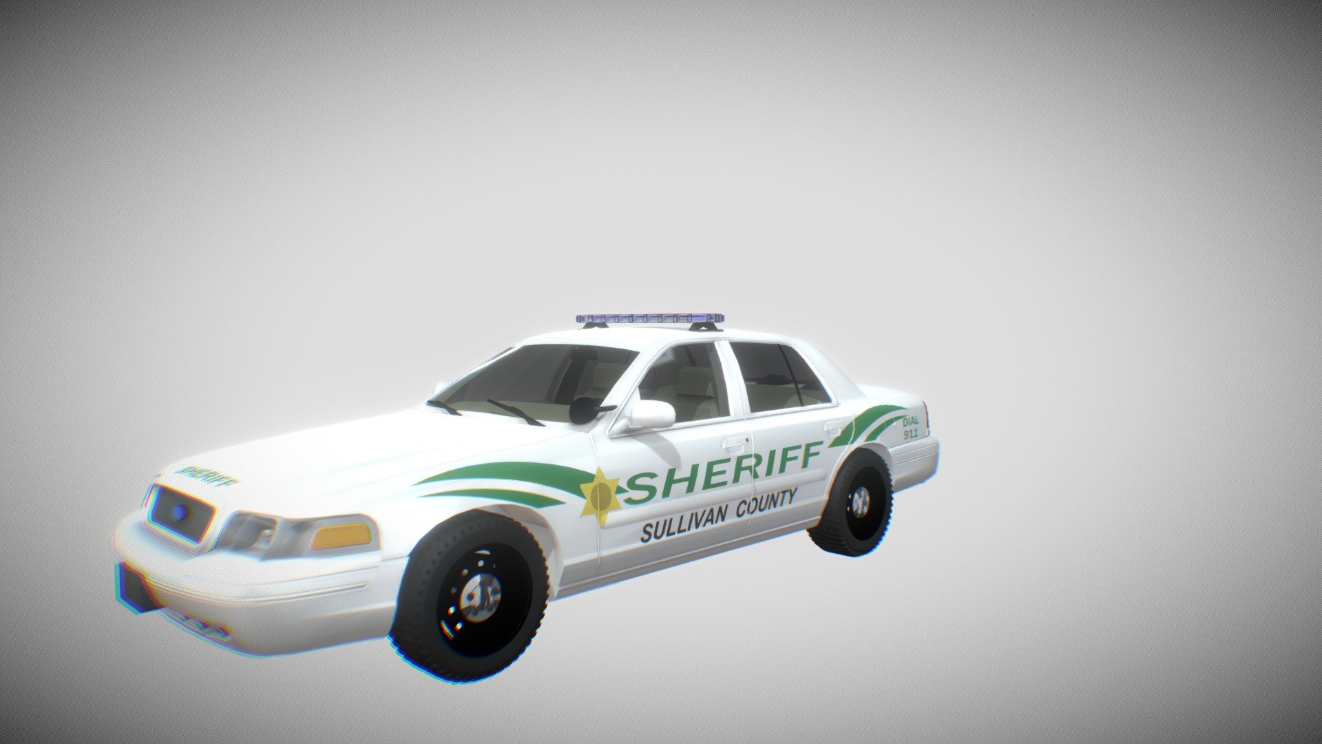 US Police Cruiser
