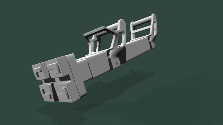 Battering Ram High Res 3D Model