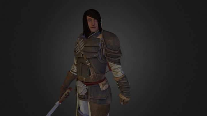 Simon The Black 3D Model
