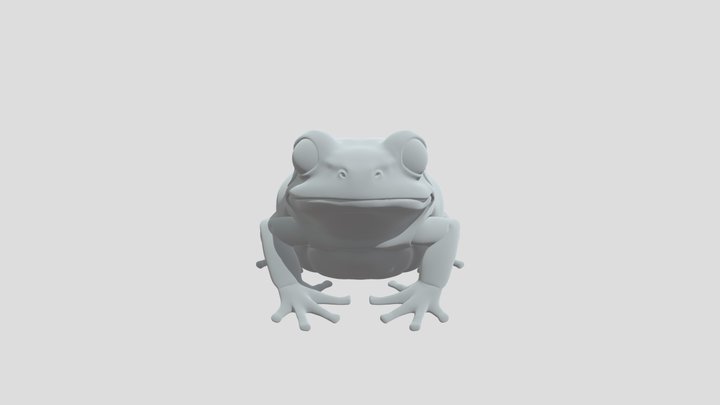 Sonoran Bull Frog – Kostenloses 3D-Modell STL