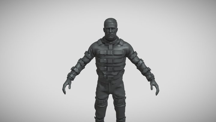 ⭐ BJ Blazkowicz (Exec.) (STL) - Wolf. Old Blood