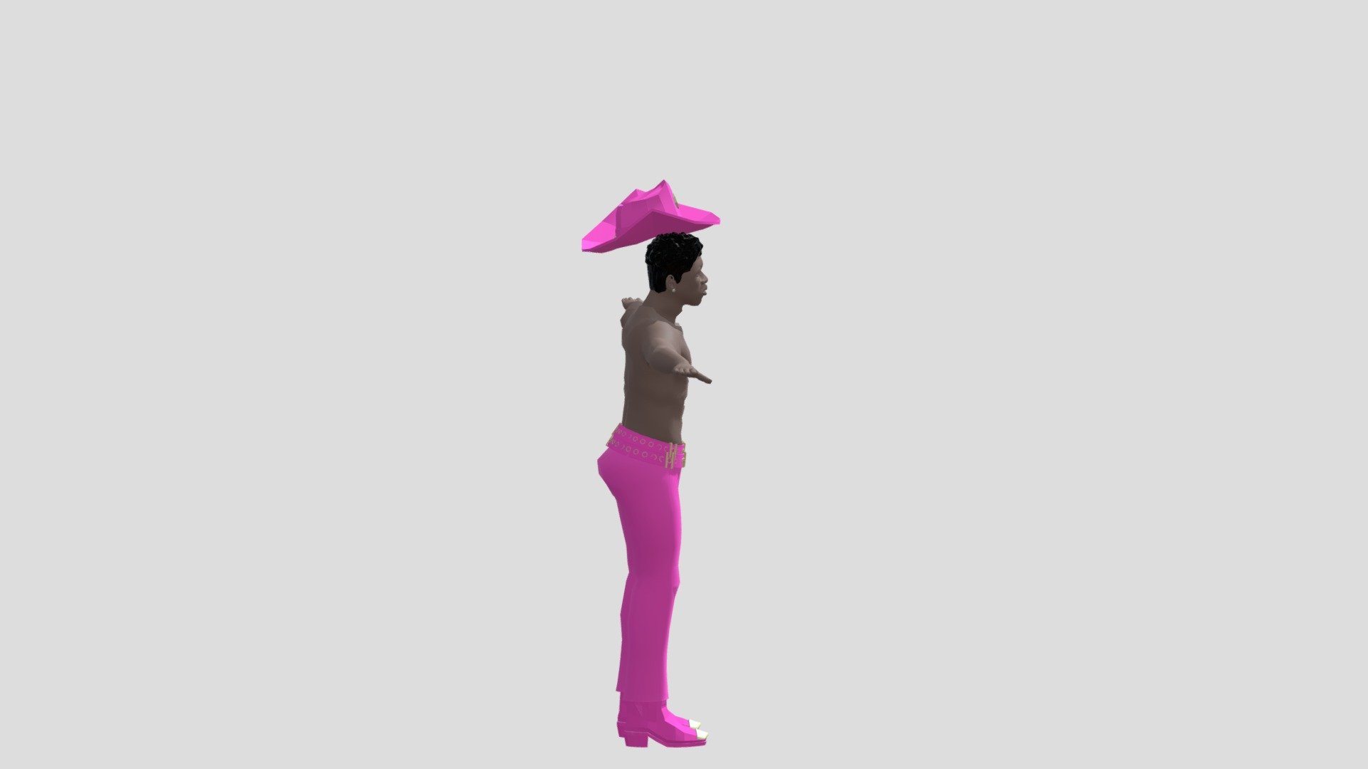 Lil Nas X Character - 3D model by AZBY [4fdf9f3] - Sketchfab