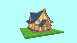 Fantasy House 1 3D Model