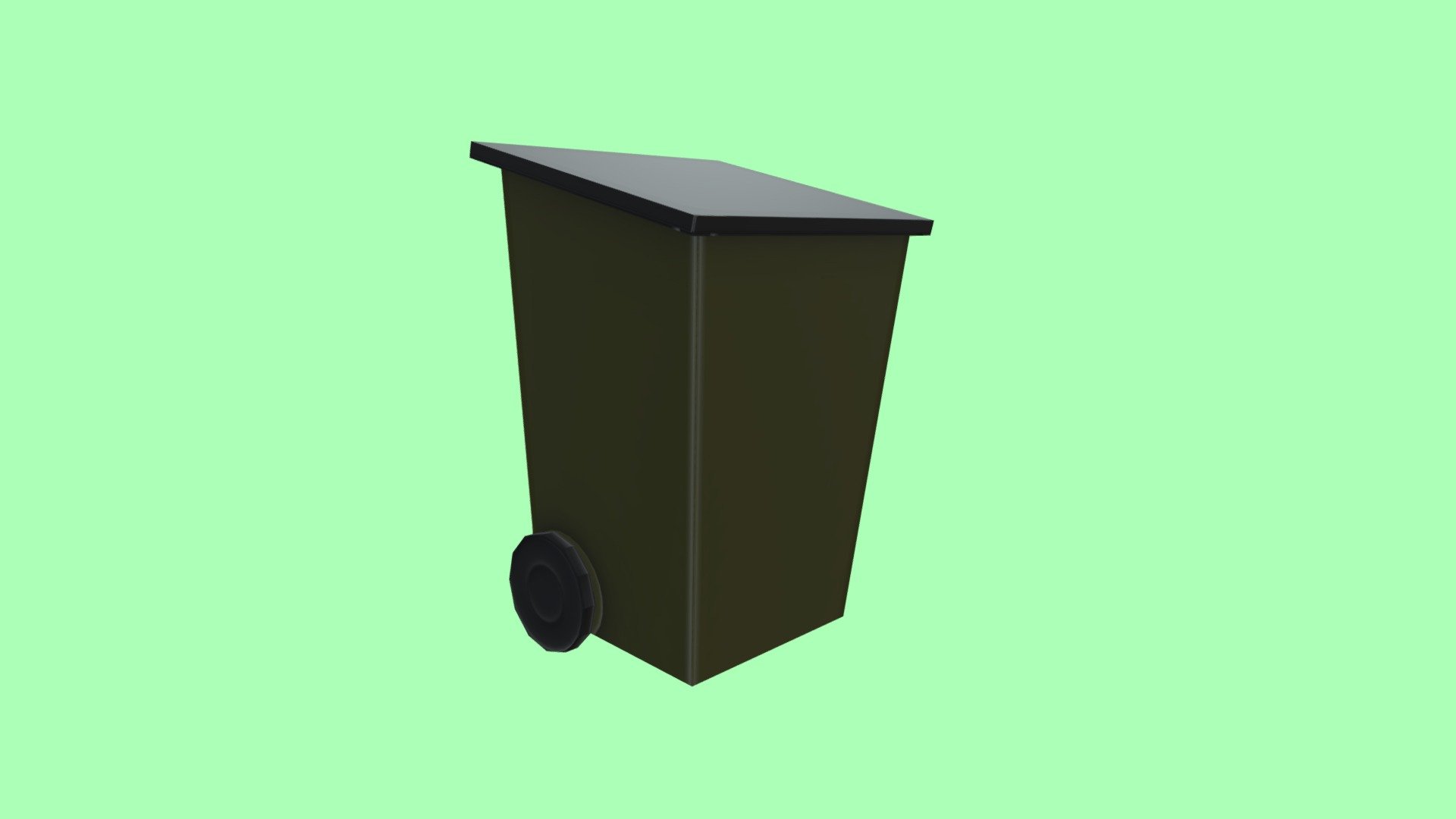 Caixote Do Lixo (High Poly) — Sketchfab embed 3D viewer
