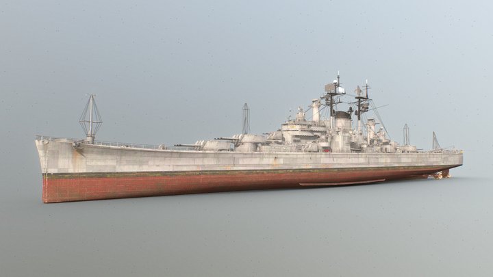 USS Newport News War thunder 3D Model