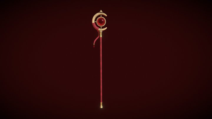 Frieren staff 3D Model