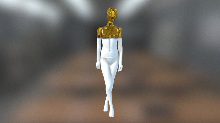 Mannequin made with IA – Modello 3D gratuito STL