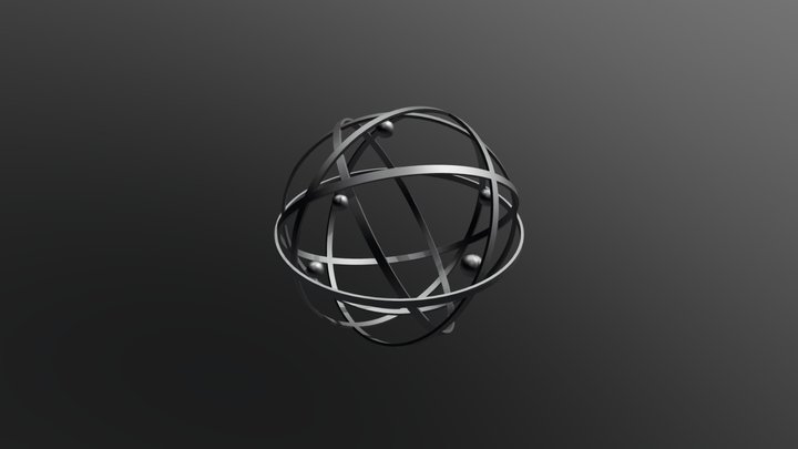 EMMY Globe ISO 01 3D Model