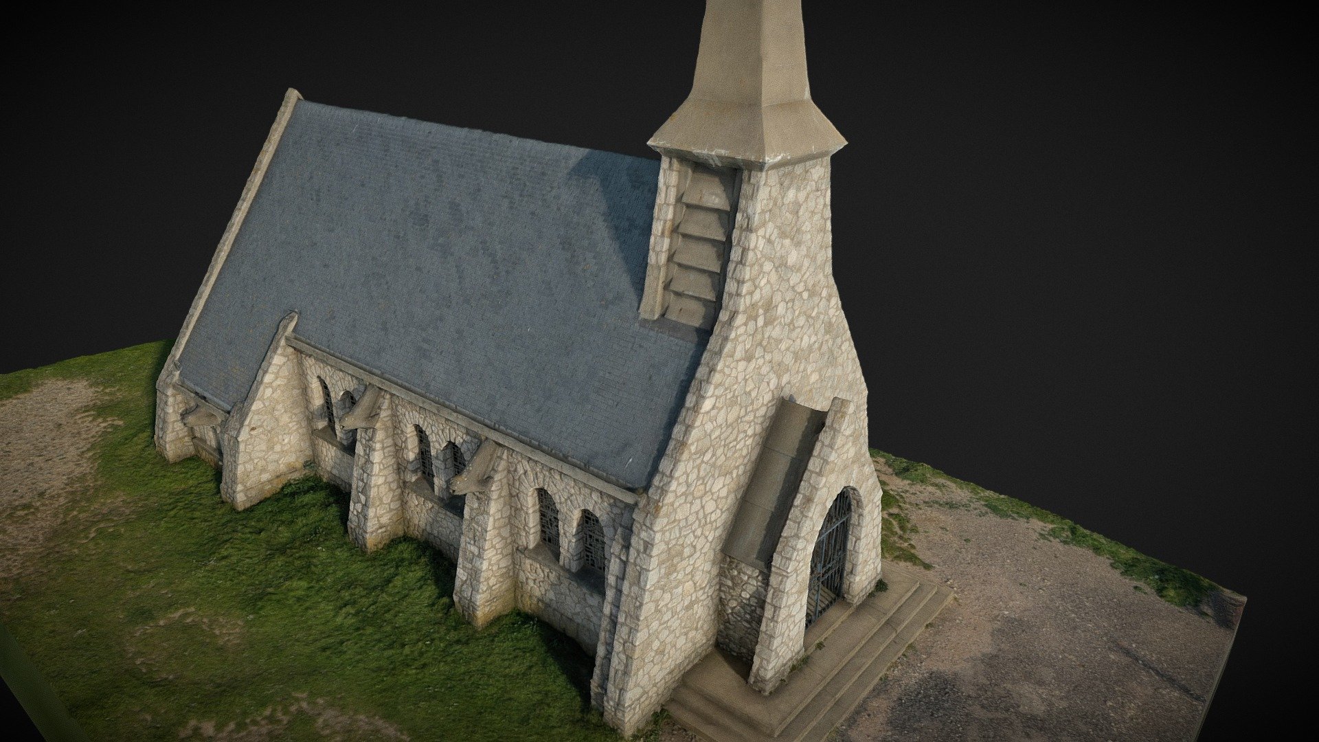 Chapelle Notre-Dame-de-la-Garde — Sketchfab embed 3D viewer