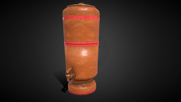 Clay Filter 3D Model