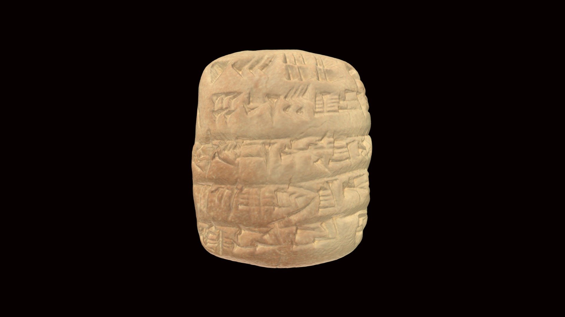 Cuneiform Tablet HMANE1899.2.388 - 3D model by Harvard Museum of the ...