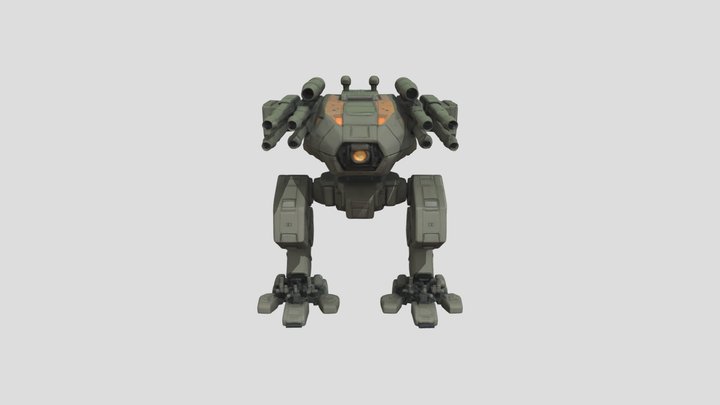 Battlemech 3D models - Sketchfab