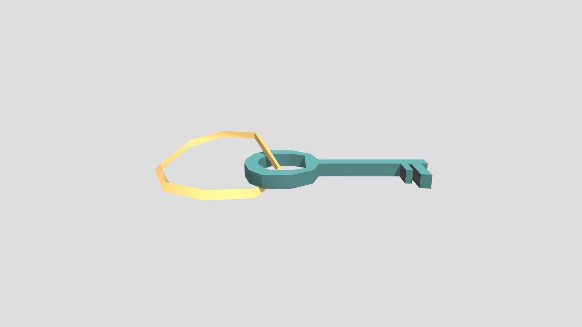 Prison Key - Download Free 3D model by 3dmodelsrus [4fe93b4] - Sketchfab