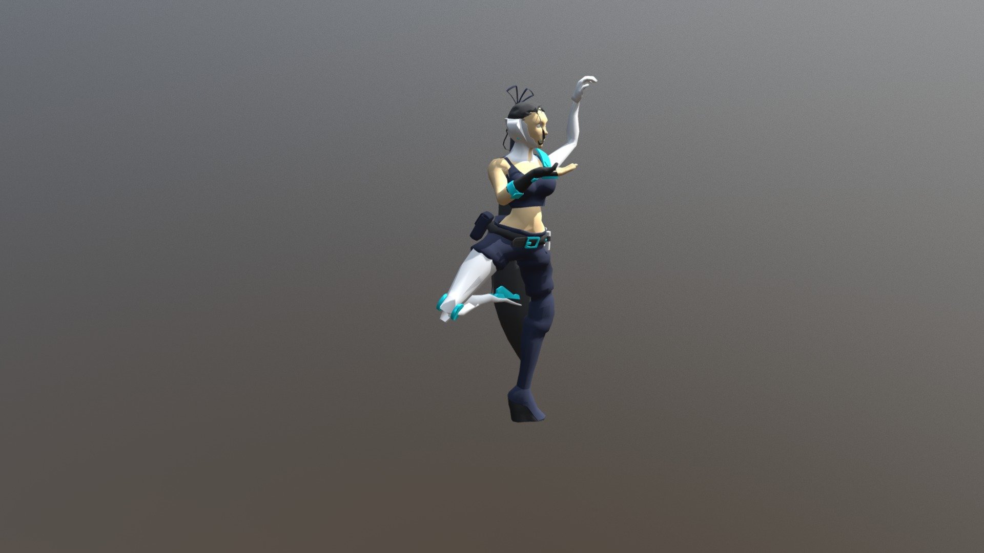 Run for profil view