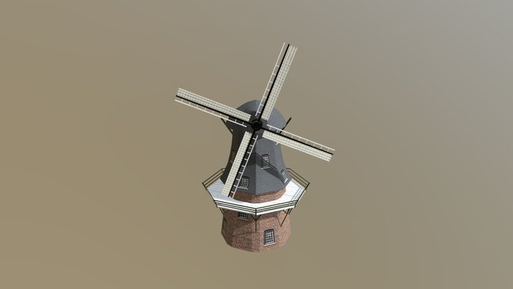 TP1_moulin 3D Model
