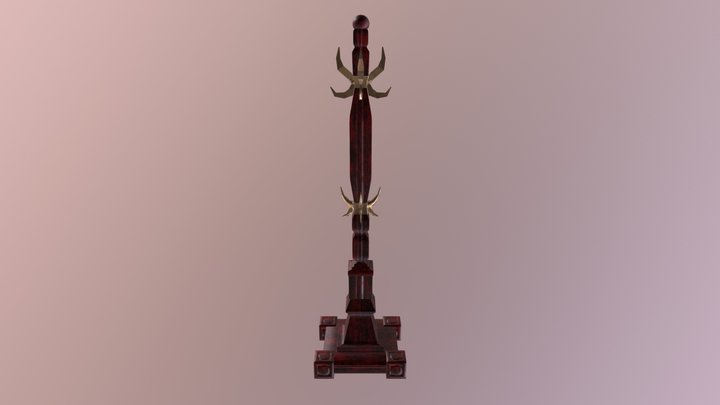 Coat Hanger 3D Model
