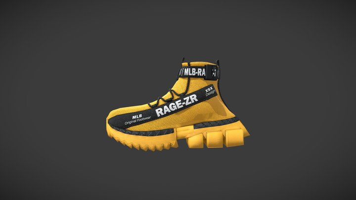 RAGE-ZR Urban-Legend Sneakers 3D Model