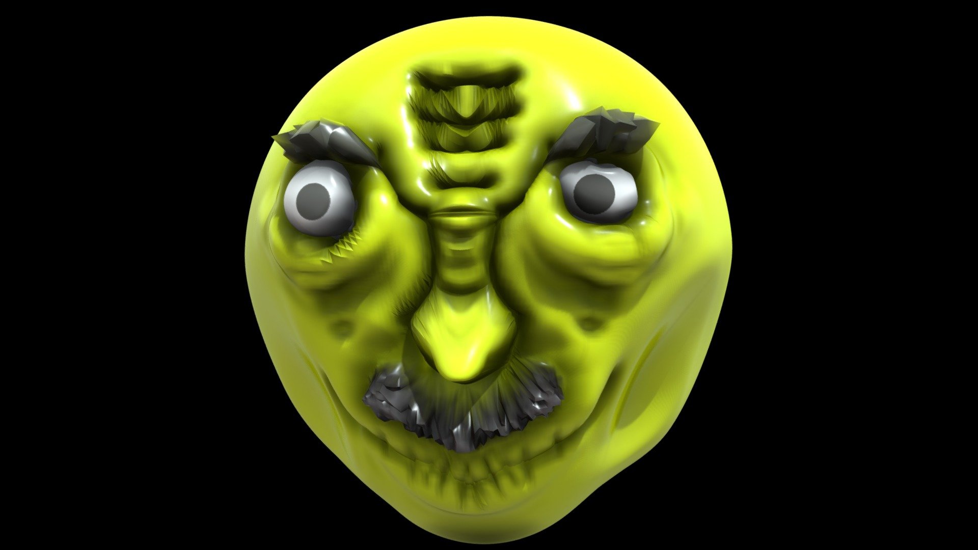 smiley face - 3D model by realism (@RealismModels) [4feab37] - Sketchfab