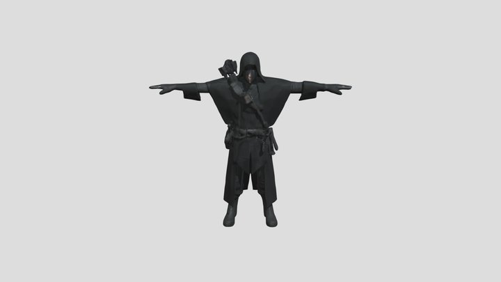 assassin character 3D Model