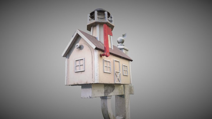 Mailbox Test with Reality Capture 3D Model